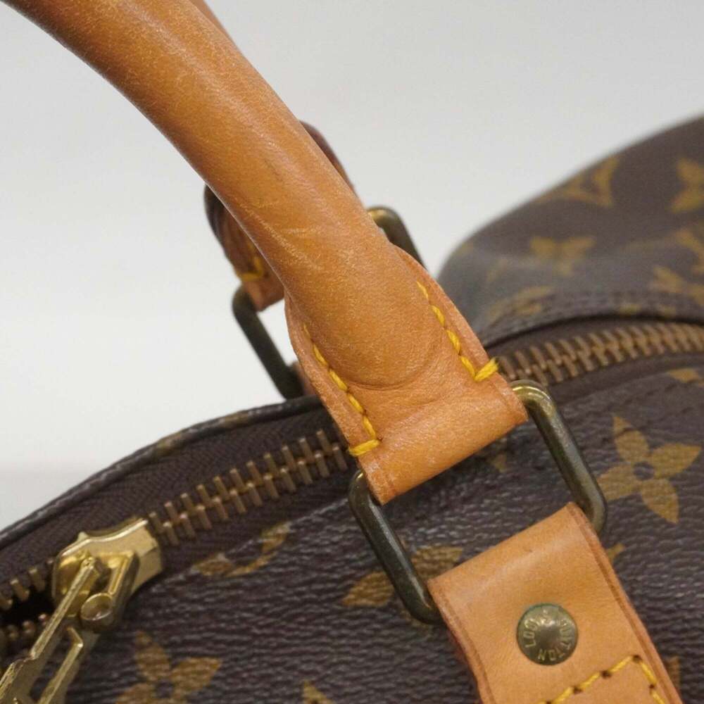 LOUIS VUITTON Brown Monogram Keepall 60 Boston Bag - Picture 13 of 14